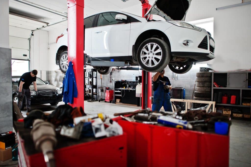KFZ wird repariert